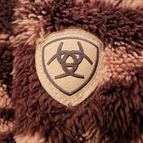 Ariat Real Berber Mulberry Aztec Pullover Hoodie — Women’s XXL - Picture 7 of 8